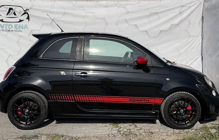 Zunanja slika - Fiat 500 - 1.4 16V Turbo Abarth - ALU16 - KLIMA - 5