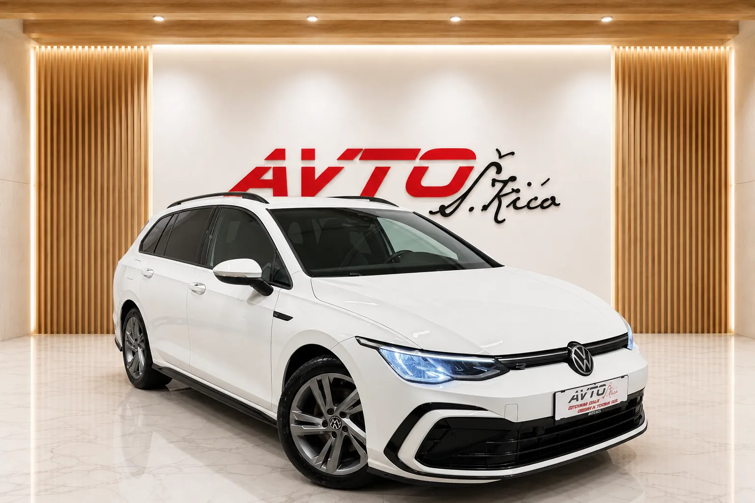 Zunanja slika - VW Golf Variant - 2.0 TDI-R-LINE-DSG-VIRTUAL-ACC-LED-PDC-F1... - 2