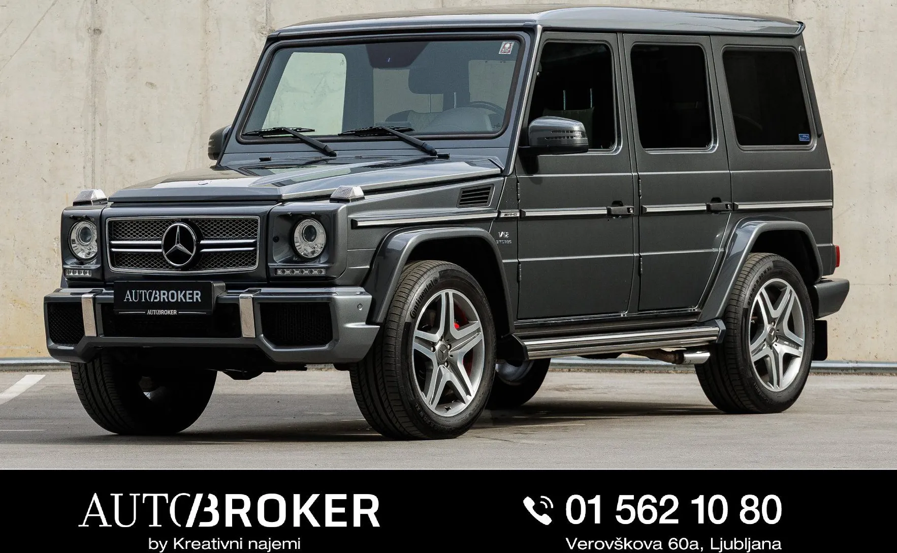 Zunanja slika - Mercedes-Benz G-Razred - G 65 AMG V12 ACC DESIGNO HARMAN KARDON - 1