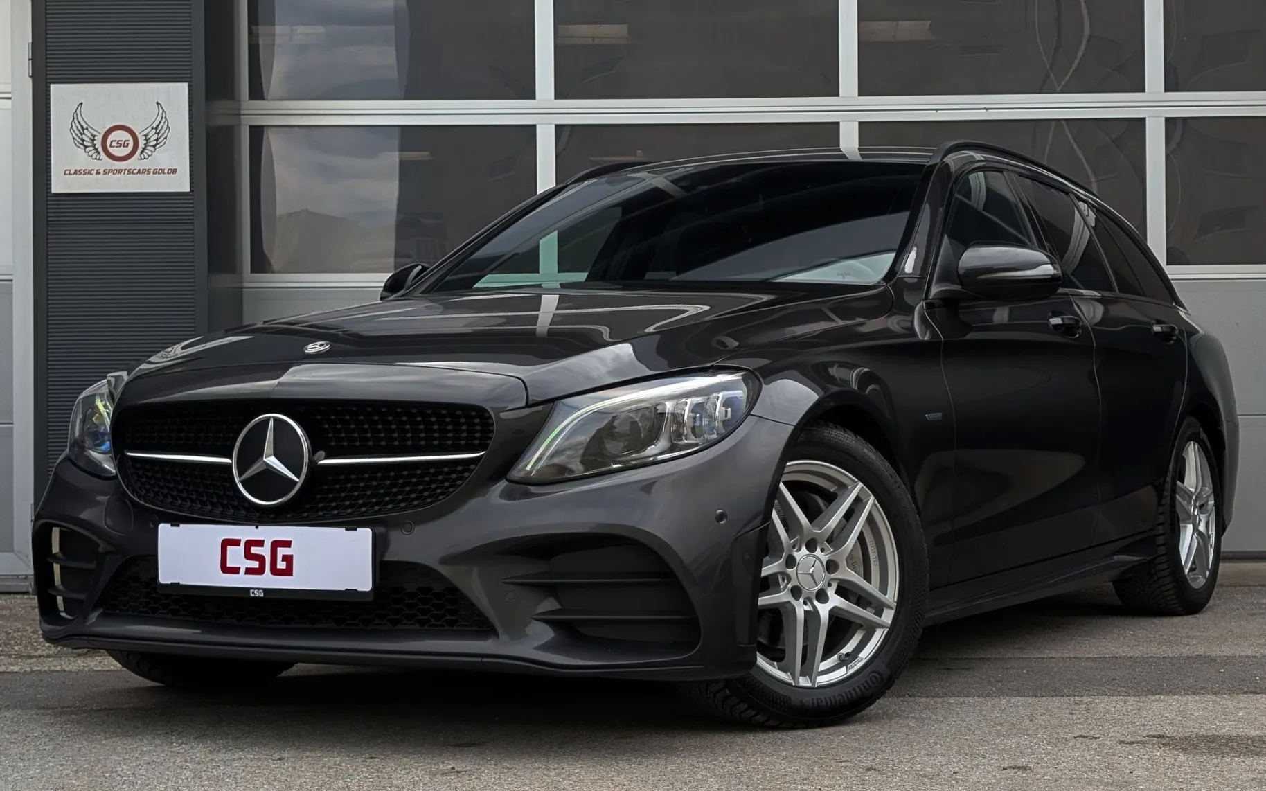 Zunanja slika - Mercedes-Benz C-Razred - C 220 d T AMG Line Avt. NIGHT|ACC|KEYLESS|LED - 3