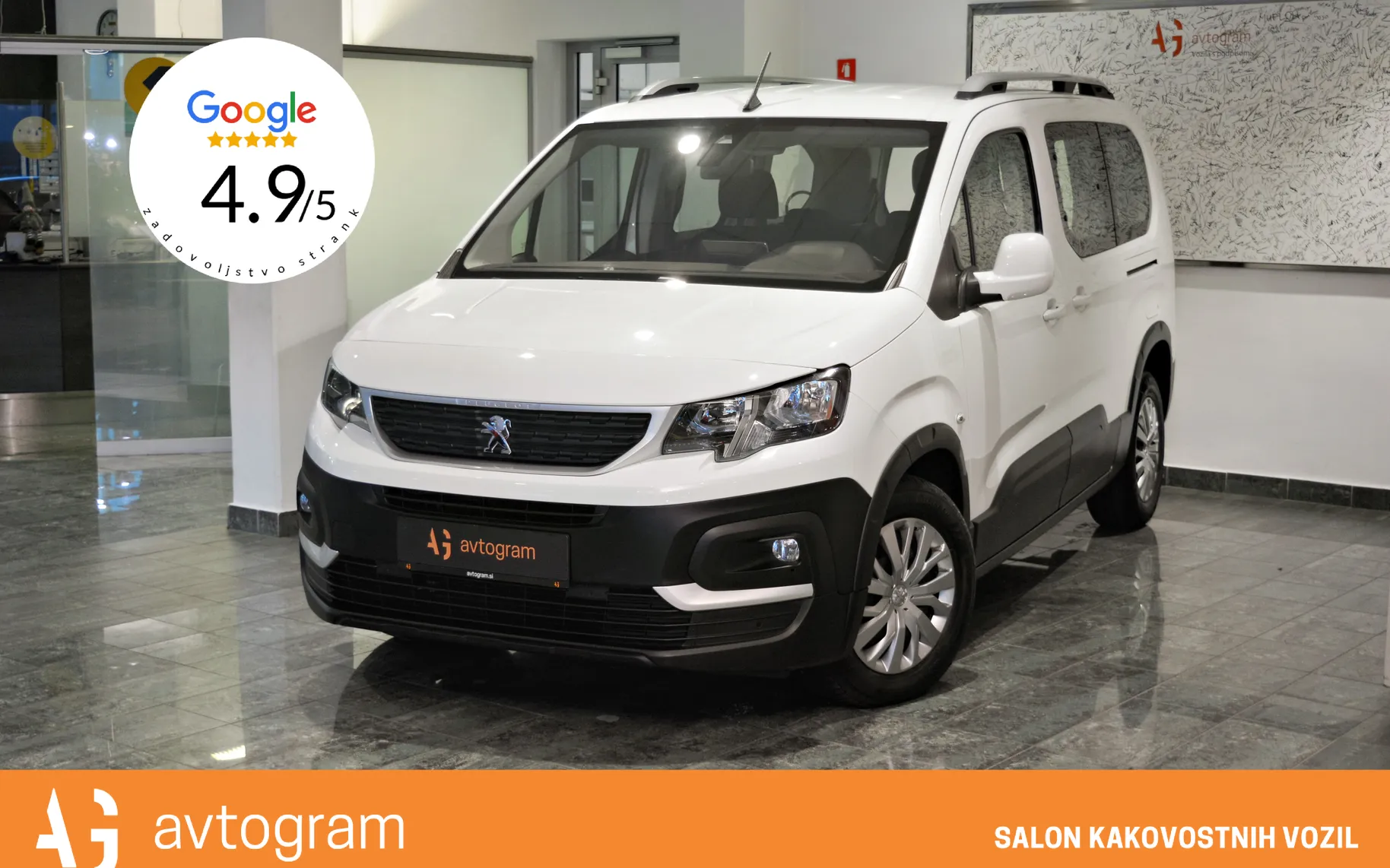 Zunanja slika - Peugeot Rifter - 1.5 BlueHDI 131KM NAVI-PDC-APP CONNECT-VELIKI SERV - 1