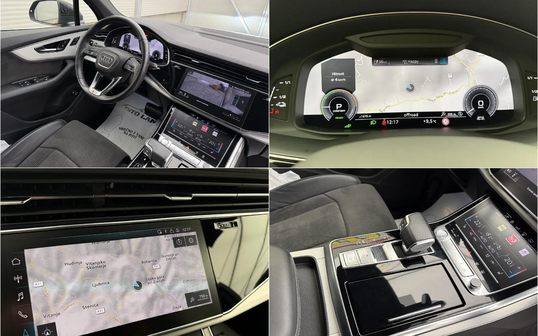 Notranja slika - Audi Q7 - quattro 55 TFSIe S line Tiptronic - 15