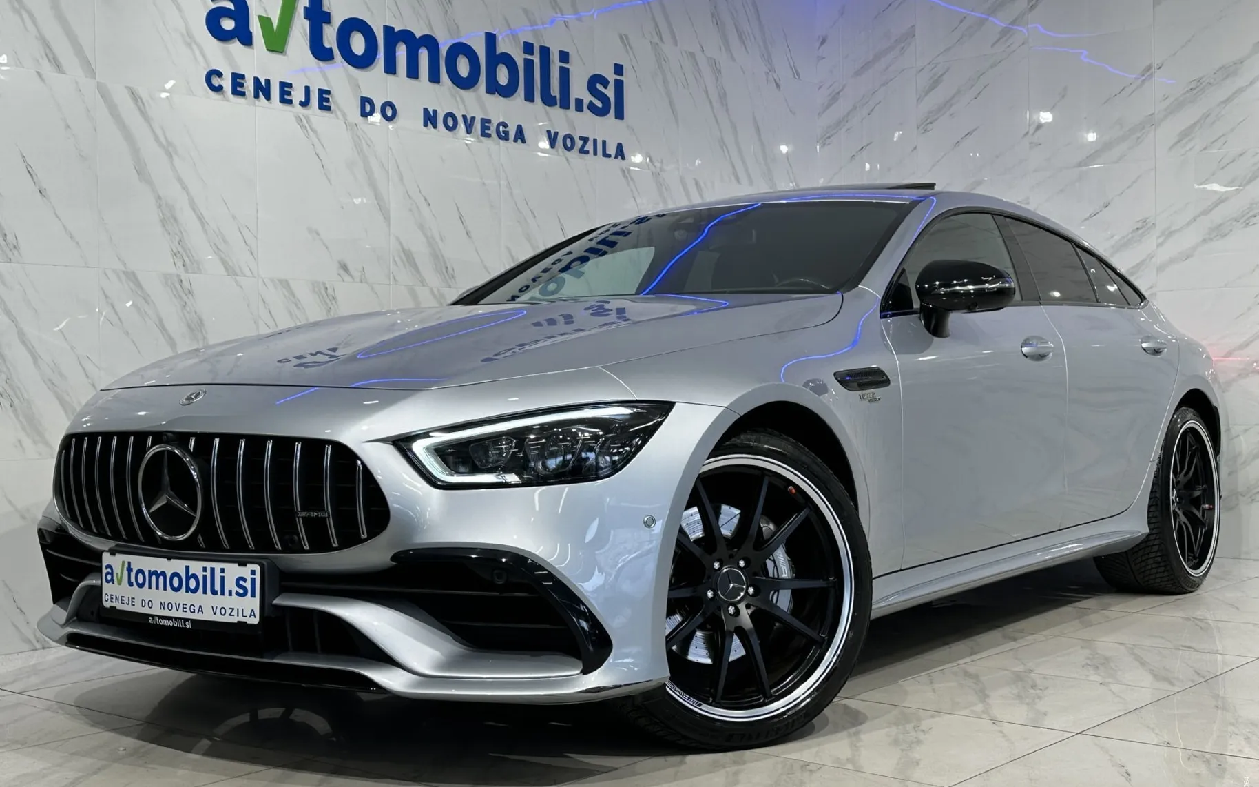 Zunanja slika - Mercedes-Benz AMG GT 4-vratni Coupe - AMG 43 4MATIC+ |Pano|SoftC|ACC|Hlaj|360K|Burmest - 1