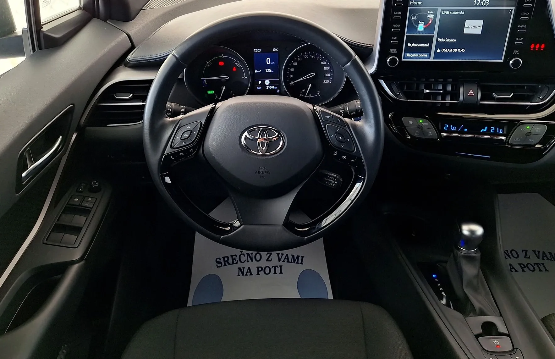 Zunanja slika - Toyota C-HR - 1.8 Hybrid C-ENTER Smart Bi-Tone - 14