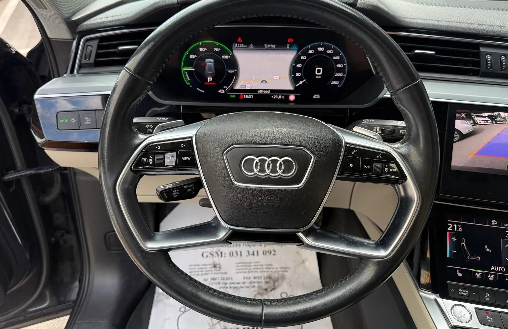 Zunanja slika - Audi e-tron - 50 QUATTRO FULL LED KAMERA ZRAČNO RADAR LINE ASSIS - 13
