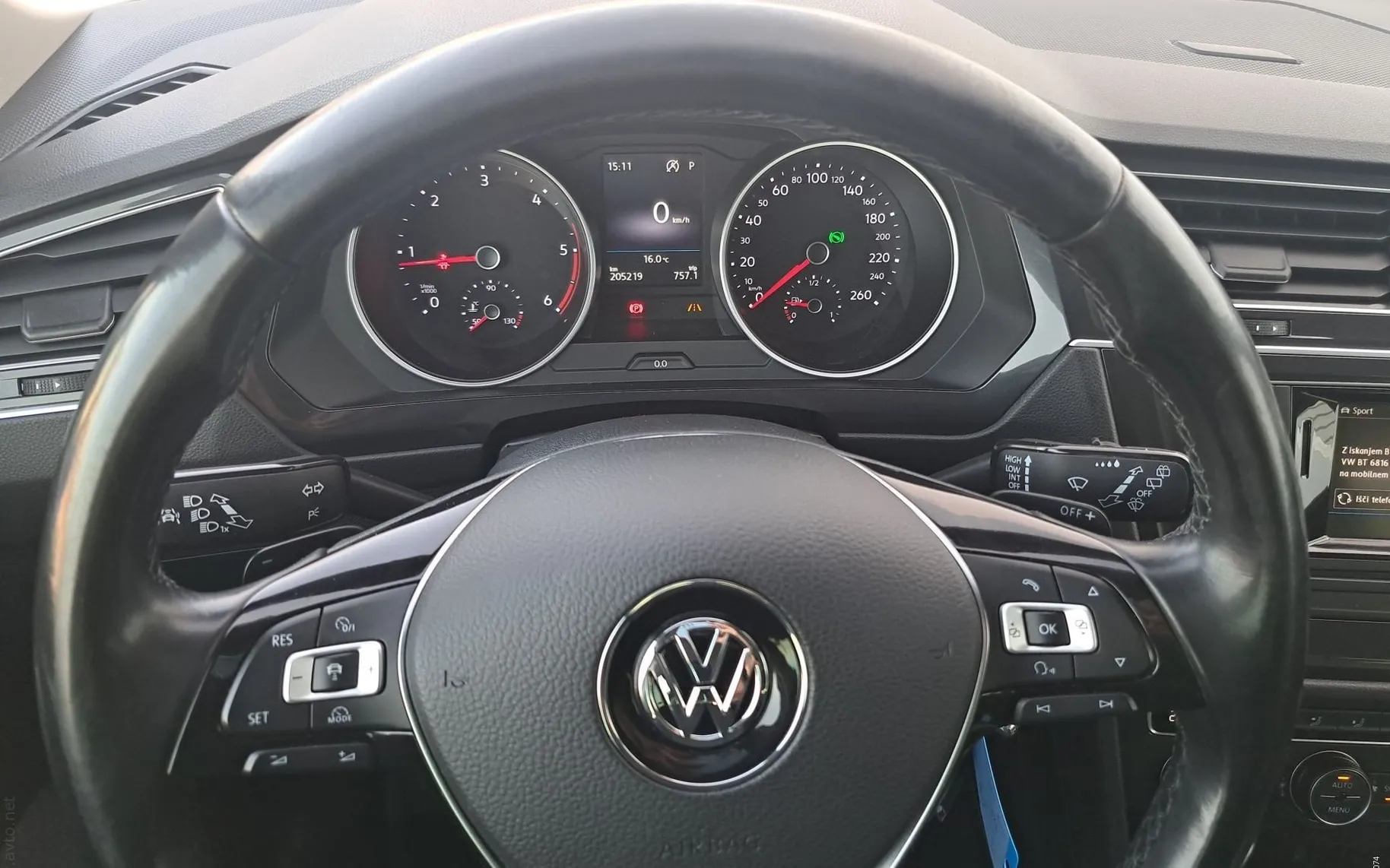Notranja slika - Volkswagen Tiguan - 2.0 TDI SCR 4MOT. DSG Highline ... - 7