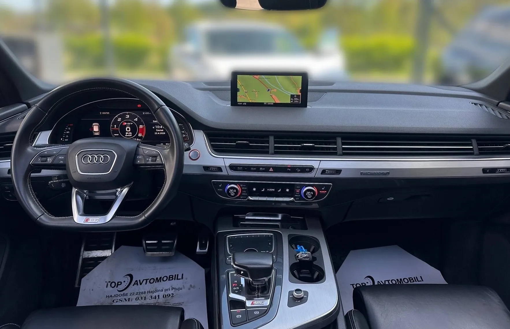 Zunanja slika - Audi Q7 - 4.0 TDI MATRIX PANO USNJE ZASLONI ZRAČNO KAMERA... - 13