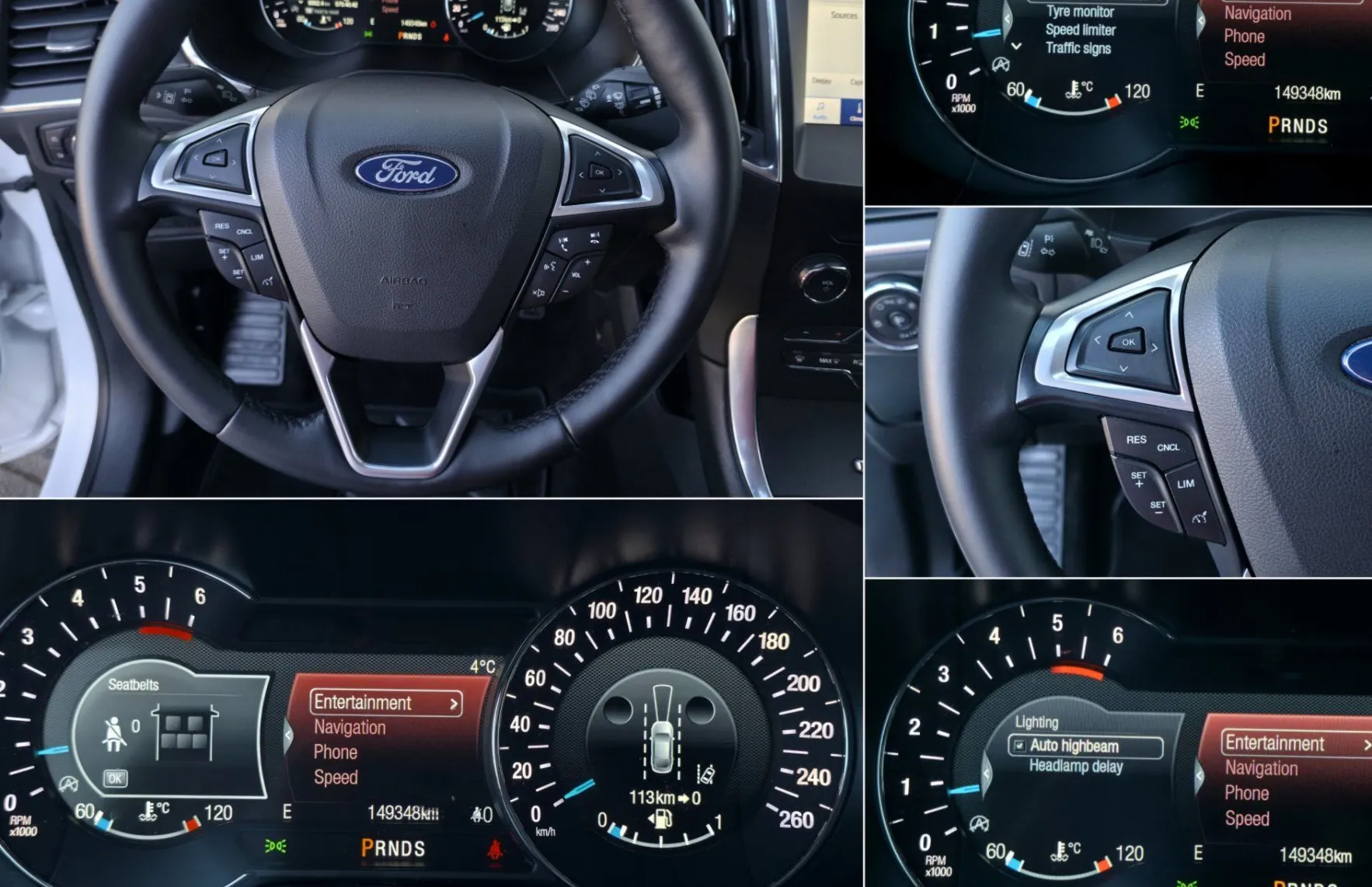 Zunanja slika - Ford S-MAX - 2.0TDCi Titanium Auto LED•LANE•NAVI•KAMERA•KEYLES• - 8
