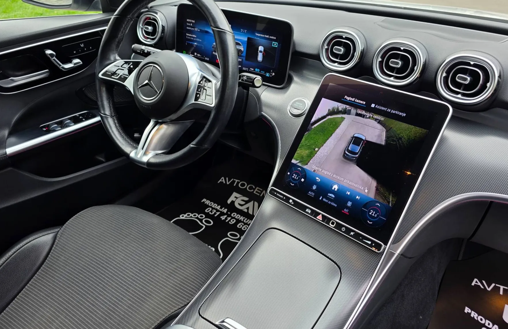 Zunanja slika - Mercedes-Benz C-Razred - C 200 D-AVT-SPORT-FULL LED-360 KAMERA-VIRTUAL-ACC- - 15