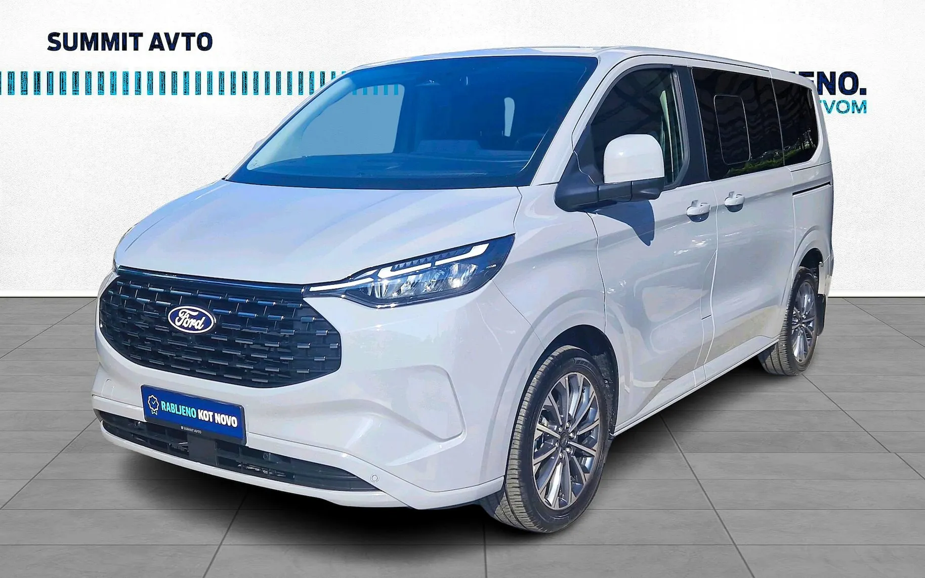 Zunanja slika - Ford Tourneo Custom - TITANIUM X 2.5 PHEV-L1H1-8XSED.-RADAR-USNJE-OPOMBE - 2