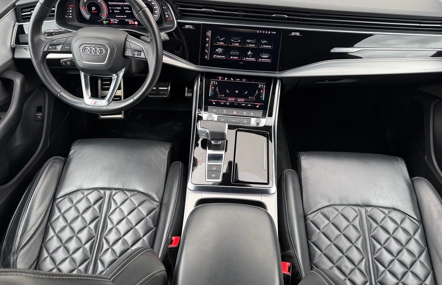 Zunanja slika - Audi Q8 - 50 TDI Quattro-S Line-Zračno-22 COL-360kamera-Navi - 10
