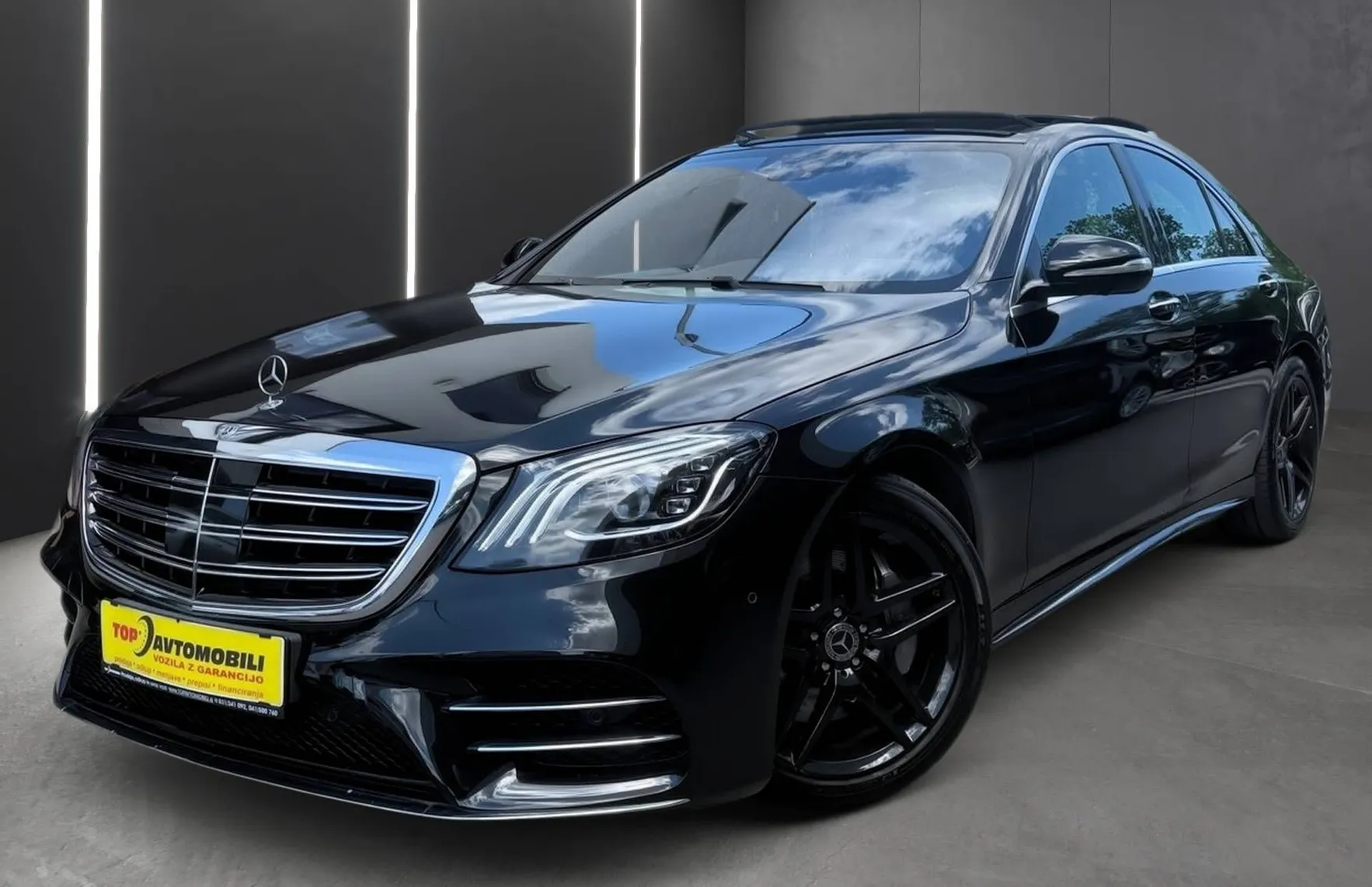 Zunanja slika - Mercedes-Benz S-Razred - 350d 4MATIC AMG LINE PANO MASAŽA ACC 360 ZRAČNO .. - 1