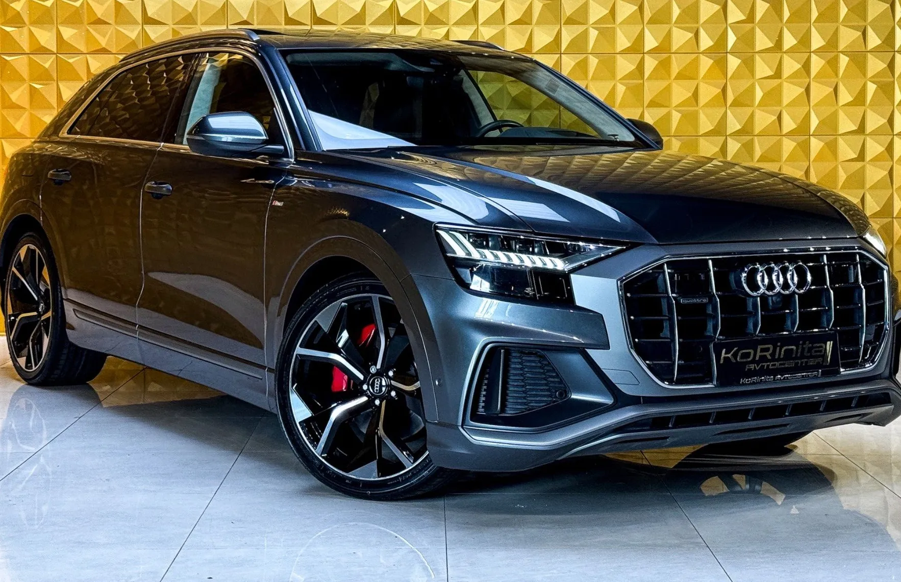 Zunanja slika - Audi Q8 - 50TDI Quattro SLine-4WS-ZRACNO-HLAJENJE-PAN-HEADUP - 2