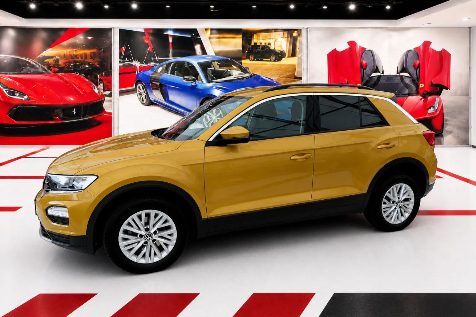 Zunanja slika - Volkswagen T-Roc - TSIStyle  LED NAVI ALU ACC RADAR KLJUKA KOT-NOV .. - 1