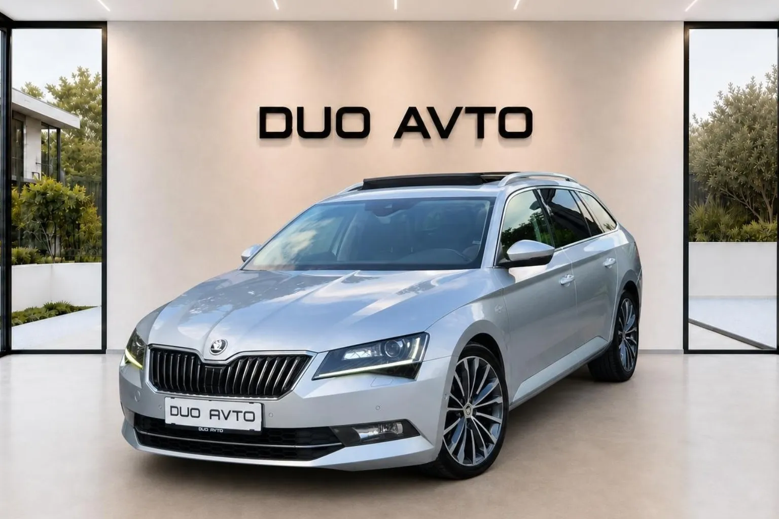 Zunanja slika - Škoda Superb - 2.0TDI-L K-DSG-PANORAMA-USNJE-SLO-NAVI-ACC-CANTON - 2