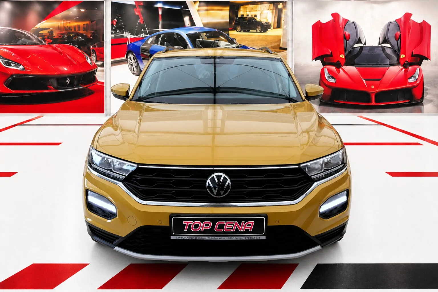 Zunanja slika - Volkswagen T-Roc - TSIStyle  LED NAVI ALU ACC RADAR KLJUKA KOT-NOV - 2