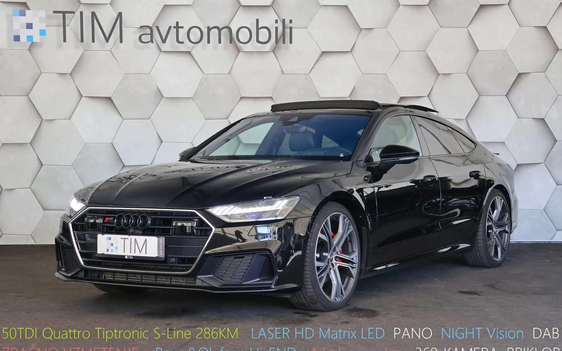 Zunanja slika - Audi A7 - 50 TDI Quattro Tiptronic S-Line 286KM - 1