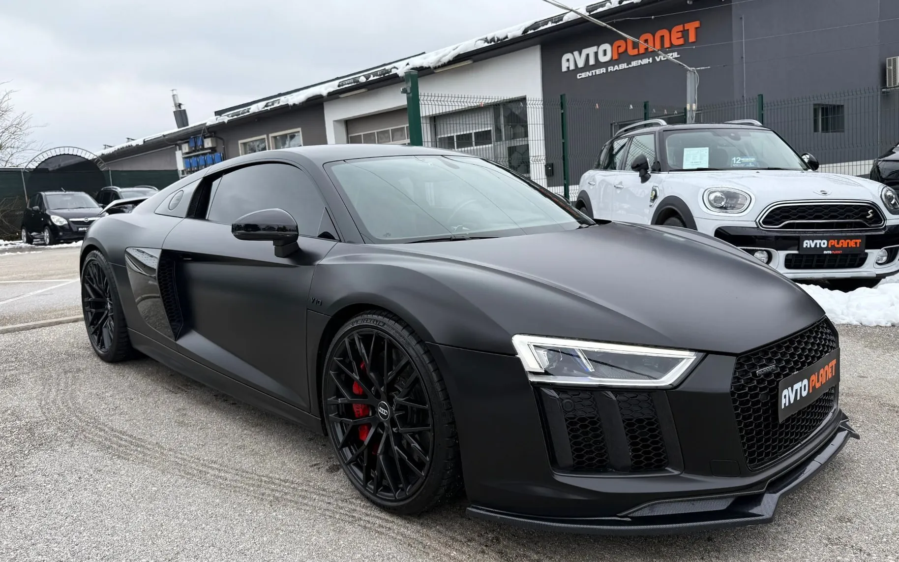Zunanja slika - Audi R8 - V10+ 5.2 FSI Quattro BLACK MATRIX CARBON CERAMICA - 5