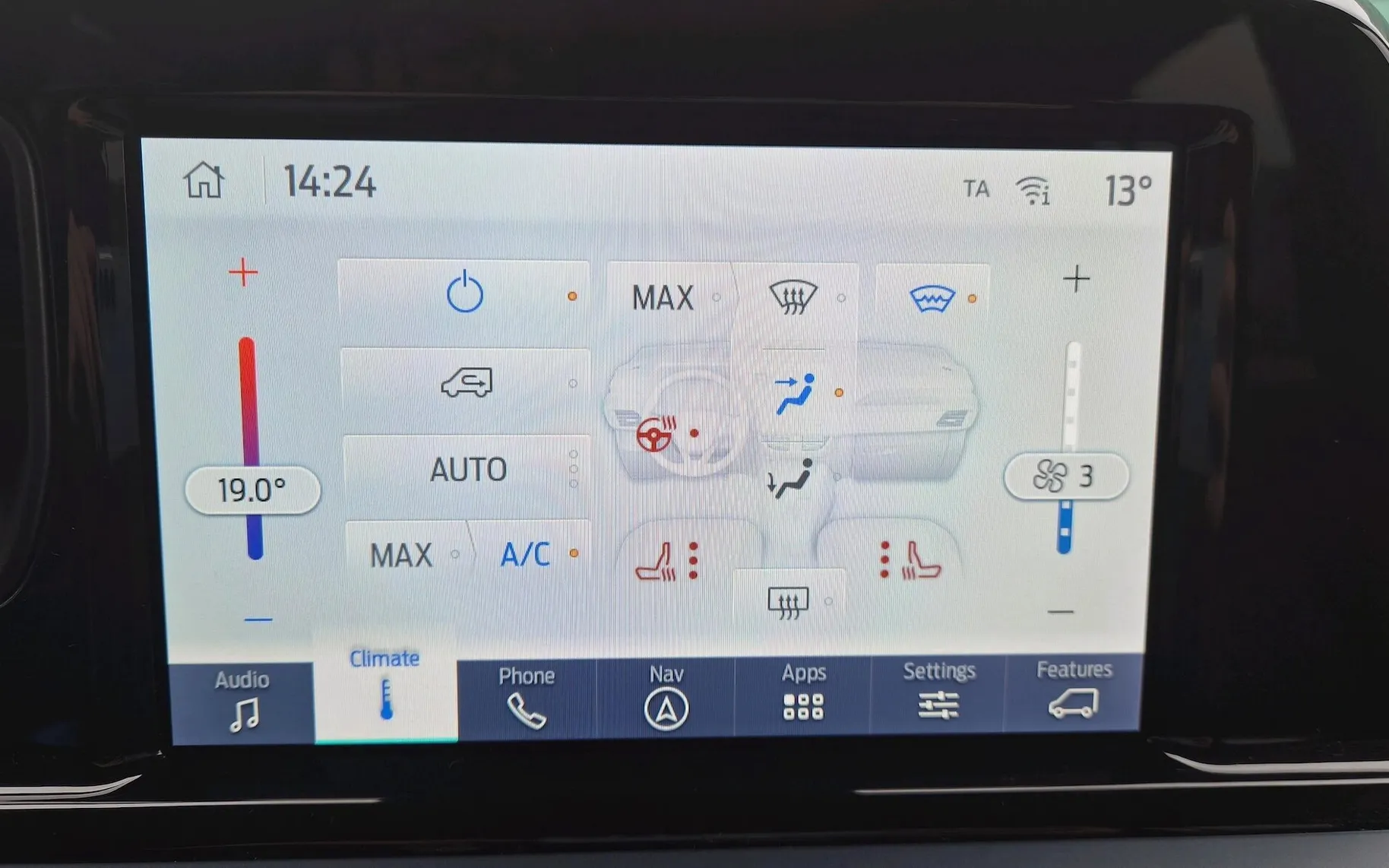 Zunanja slika - Ford Tourneo Courier - ACTIVE 1.0ECOBOOST AVT.7-SLO-RADAR-ZIM.PAKET-KAME - 18