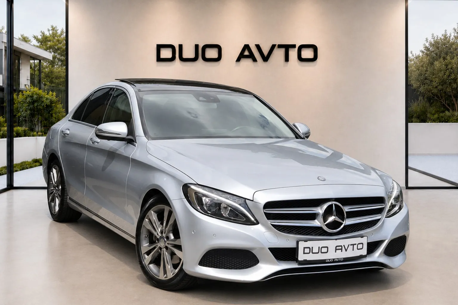 Zunanja slika - Mercedes-Benz C-Razred - 220D-EXCLUSIVE-PANORAMA-18COL-360KAMERE-USNJE-... - 1