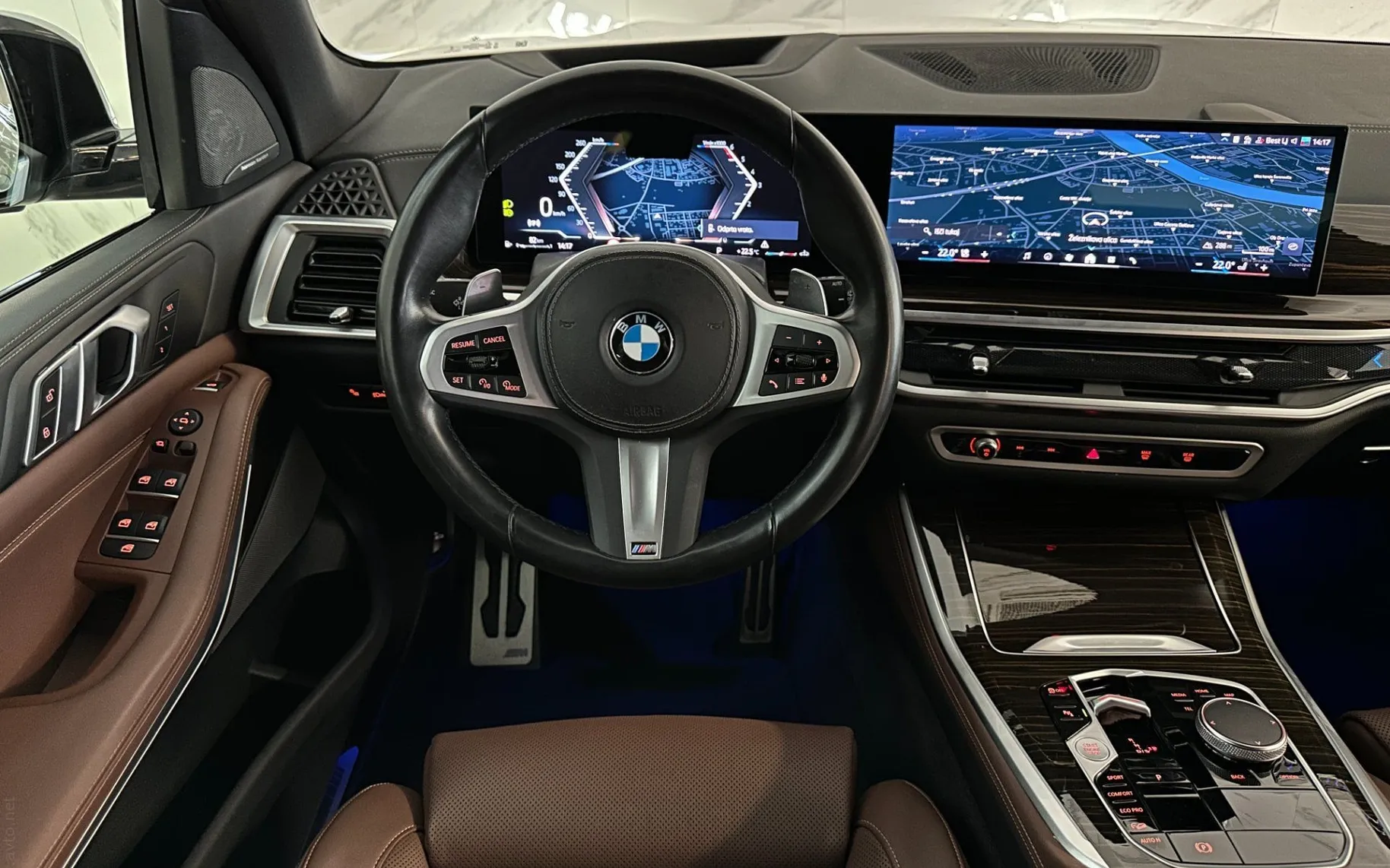 Notranja slika - BMW serija X5: - xDrive30d|M-Pro|R22|IconcG|Kljuka|HUD|Harman|360K. - 11