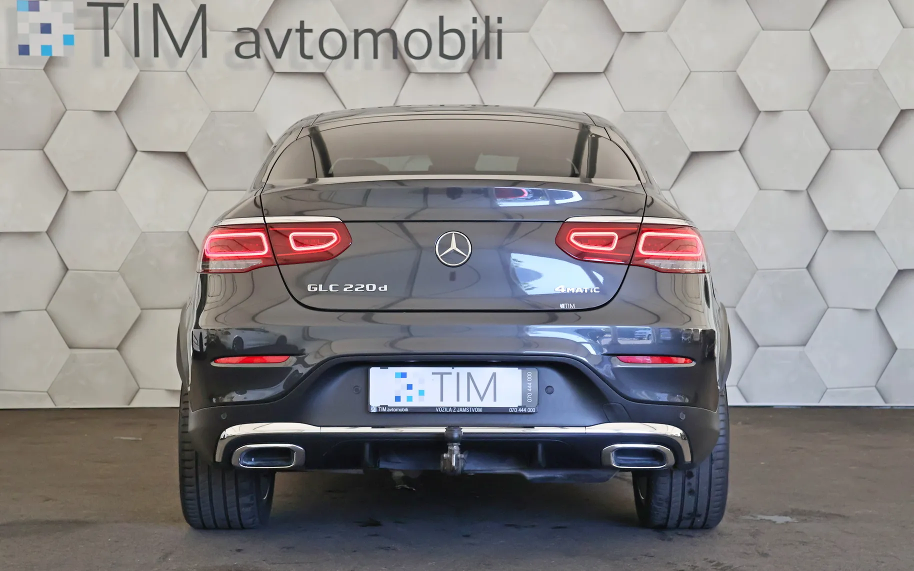 Zunanja slika - Mercedes-Benz GLC Coupe - 220d 4-Matic 9G-Tronic AMG Line 194KM - 6
