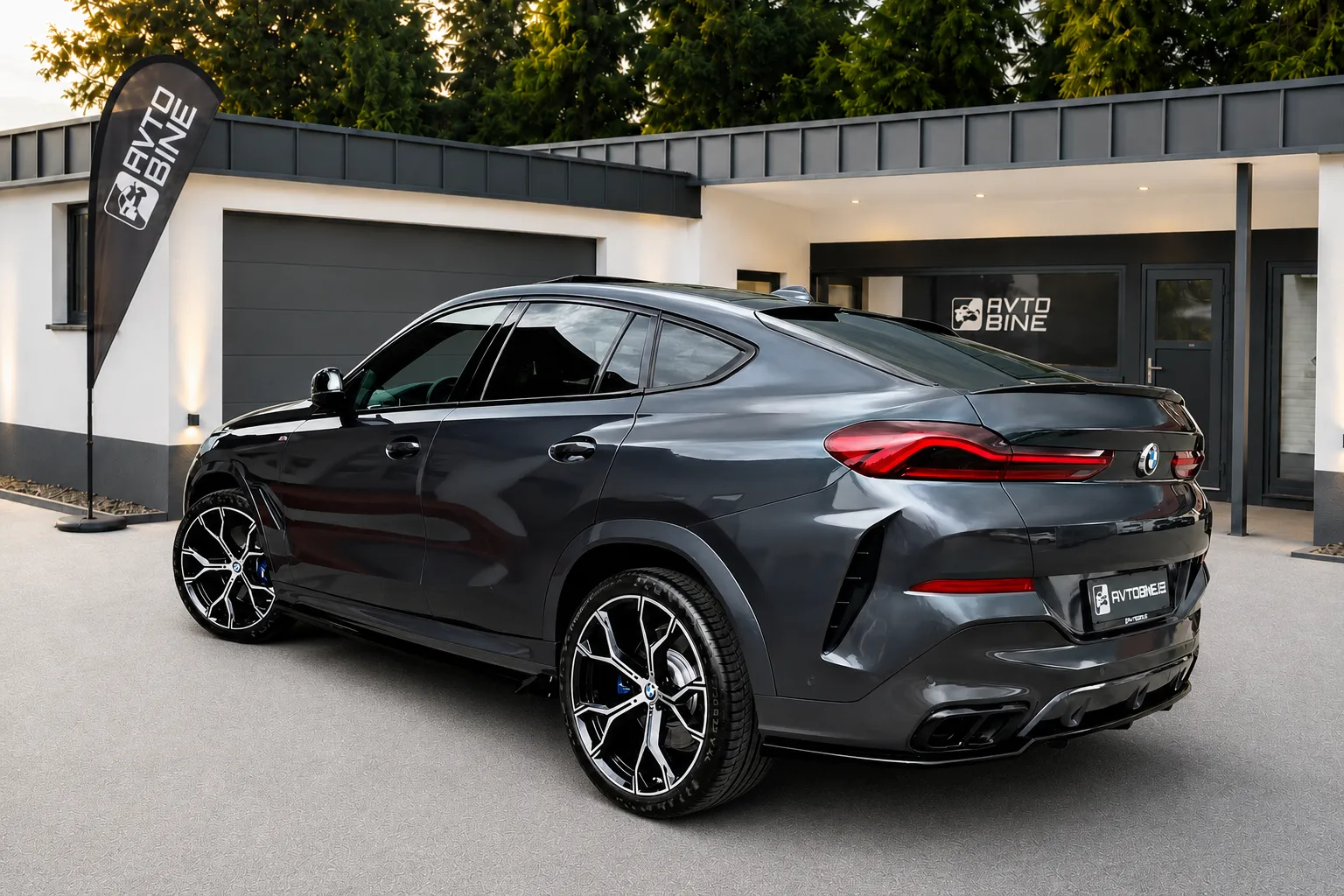 Zunanja slika - BMW serija X6: - xDrive 40i+M PAKET+PANO+22COL+ICONIC GLOW - 4
