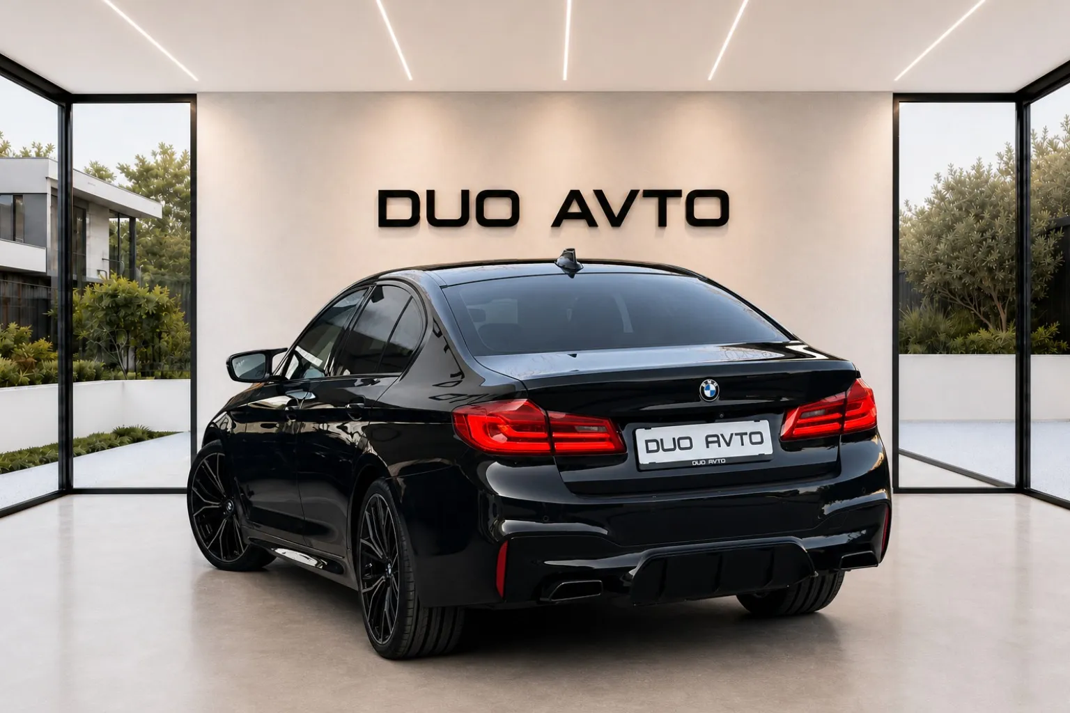 Notranja slika - BMW serija 5: - 520D-M5 LOOK-VIRTUAL-SPORT-AMBIENT-NAVI-HEAD UP - 11
