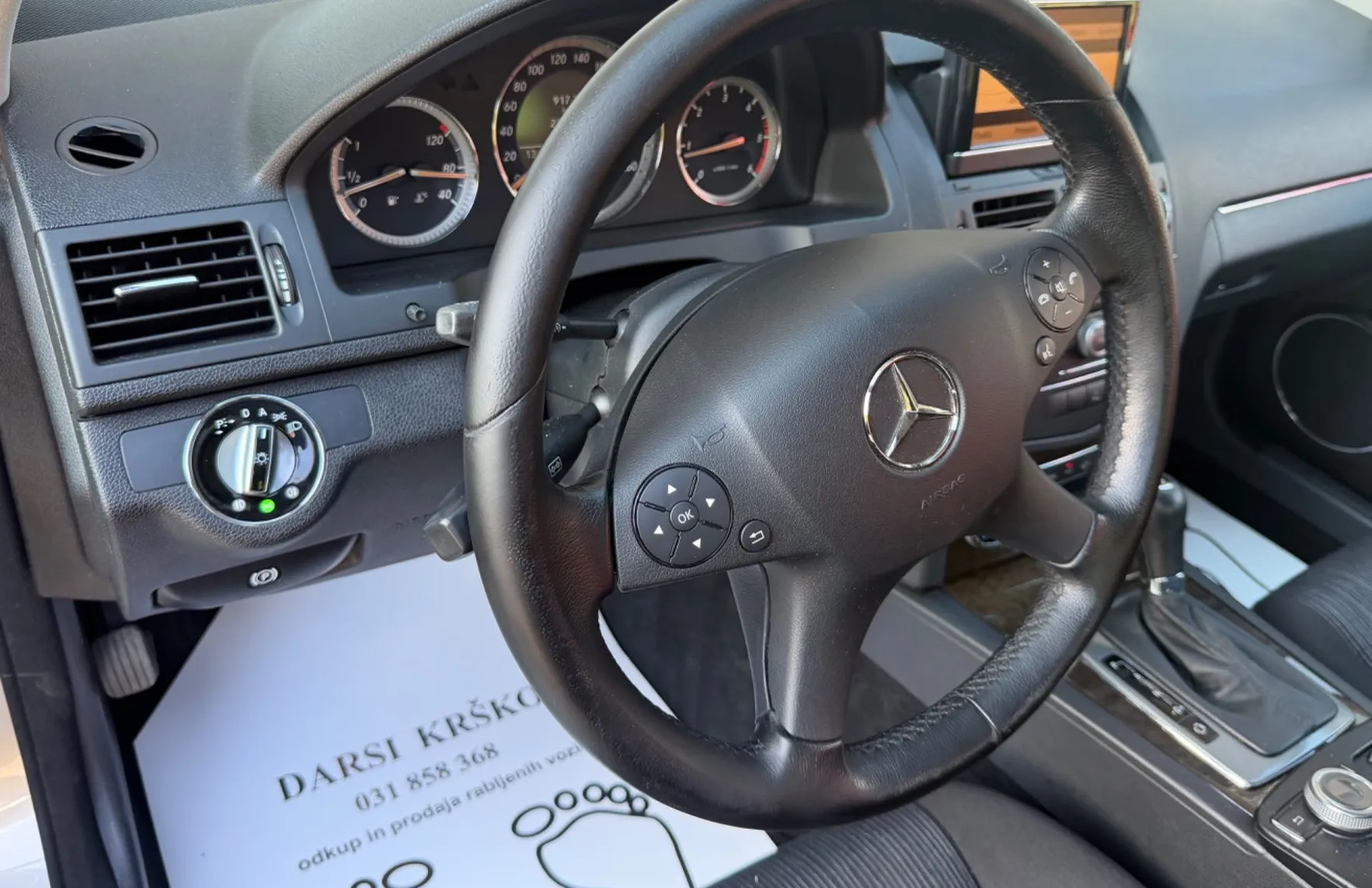 Zunanja slika - Mercedes-Benz C-Razred - 220CDI Elegance AVT. SLO 1.LASTNIK XENON PDC ALU - 15