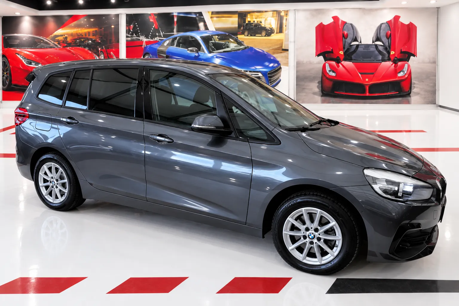 Zunanja slika - BMW serija 2 Gran Tourer: - 218i Gran Tourer 1.LASTNIK-SAMO 74000-KOT-NOV-TOP - 3
