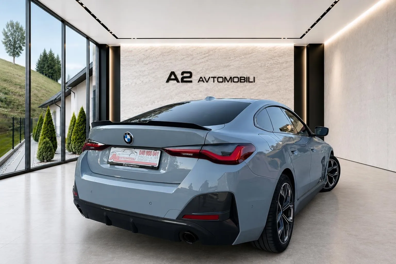 Notranja slika - BMW serija 4 Gran Coupe: - 420d xDrive M-SPORT-LED-NAVI-KAMERA-ALU-... - 8
