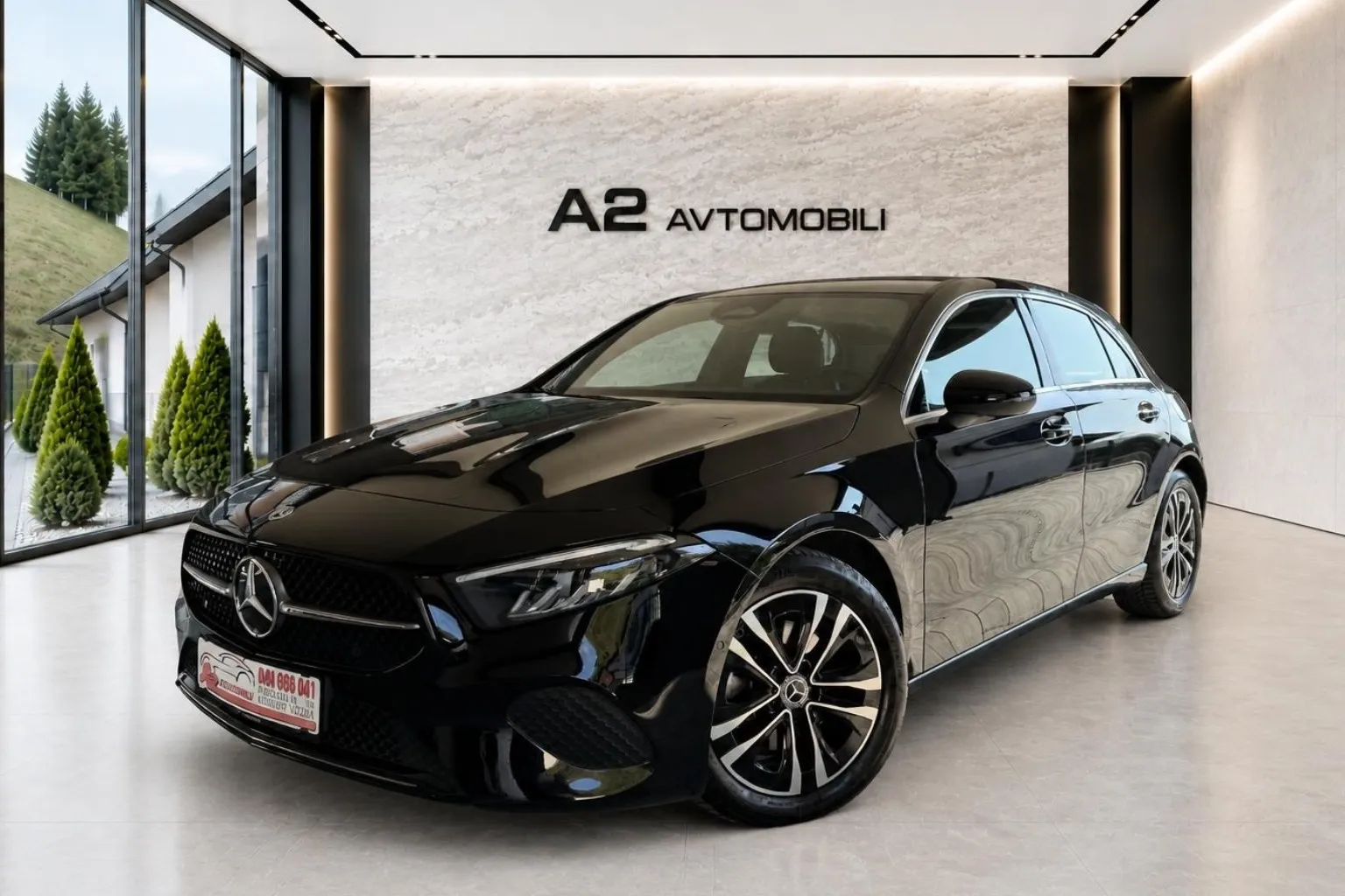 Zunanja slika - Mercedes-Benz A-Razred - A 180 Avt.HYBRID-SLOVENSKI-LED-3D NAVI-KAMERA-ACC- - 3