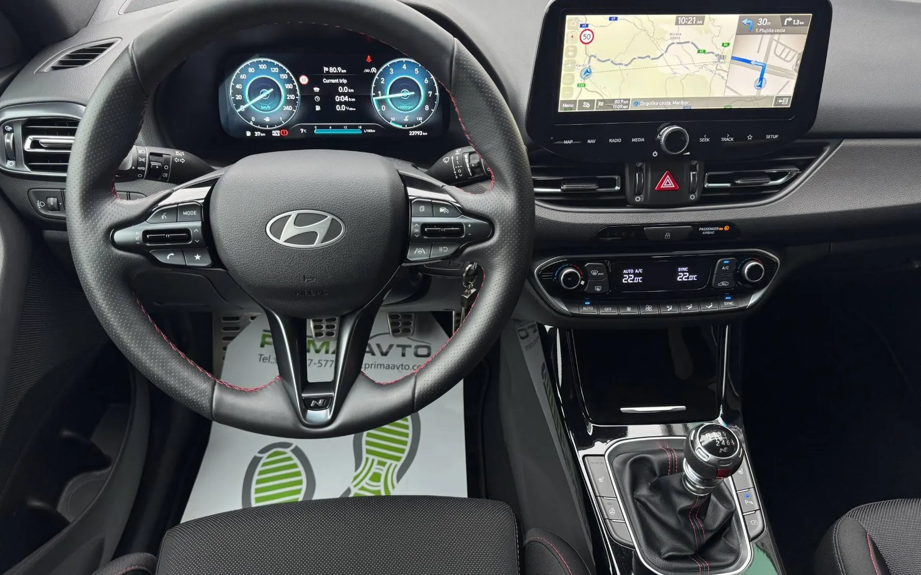 Zunanja slika - Hyundai i30 - N-LINE°1.5 MPI°1.LAST°SLO°FULL LED°NAVI°KAMERA°A.. - 12