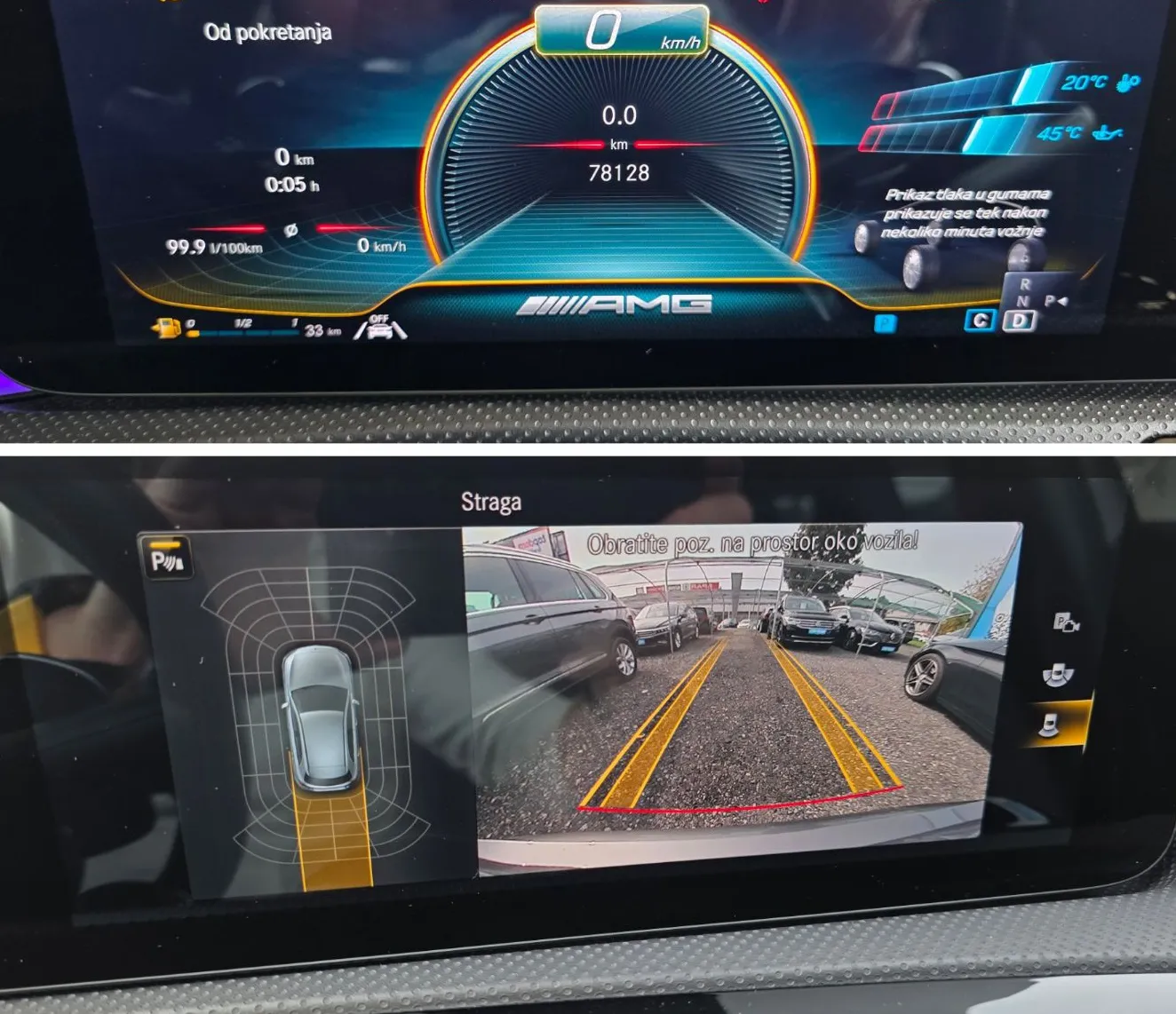 Zunanja slika - Mercedes-Benz A-Razred - A 35 AMG 4MATIC Advance Avt. SLO. beri opombe - 18