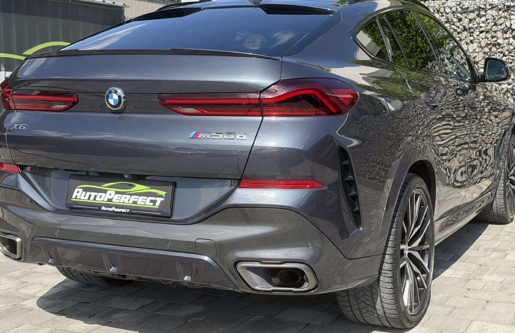 Zunanja slika - BMW X6 - serija :  xDrive M50d|1.Last|Slo|Laser|HUD|Pano|Kljuka - 6