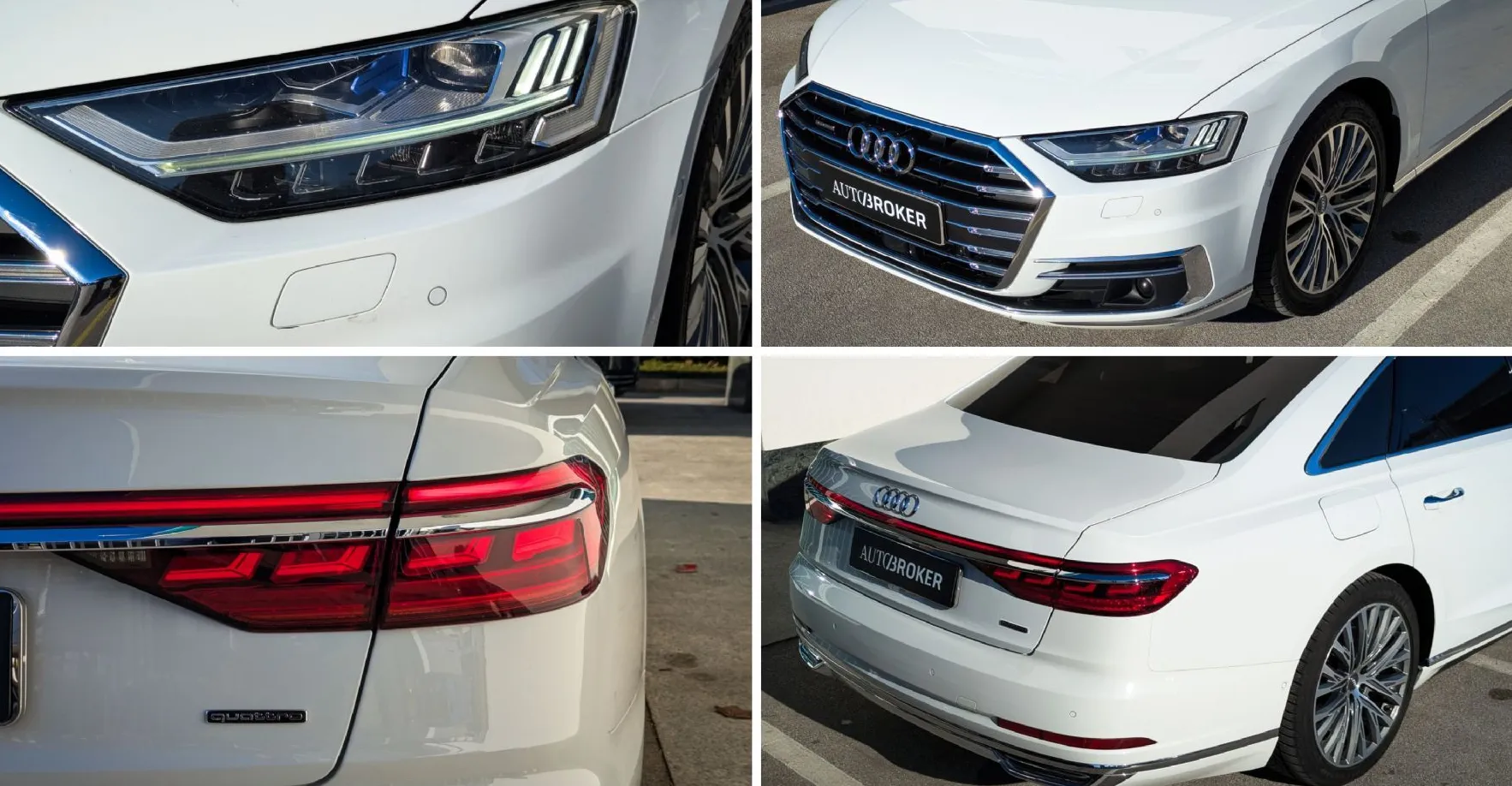 Zunanja slika - Audi A8 - 55 TFSI Quattro matrični LED Bang Olufsen SLO - 9