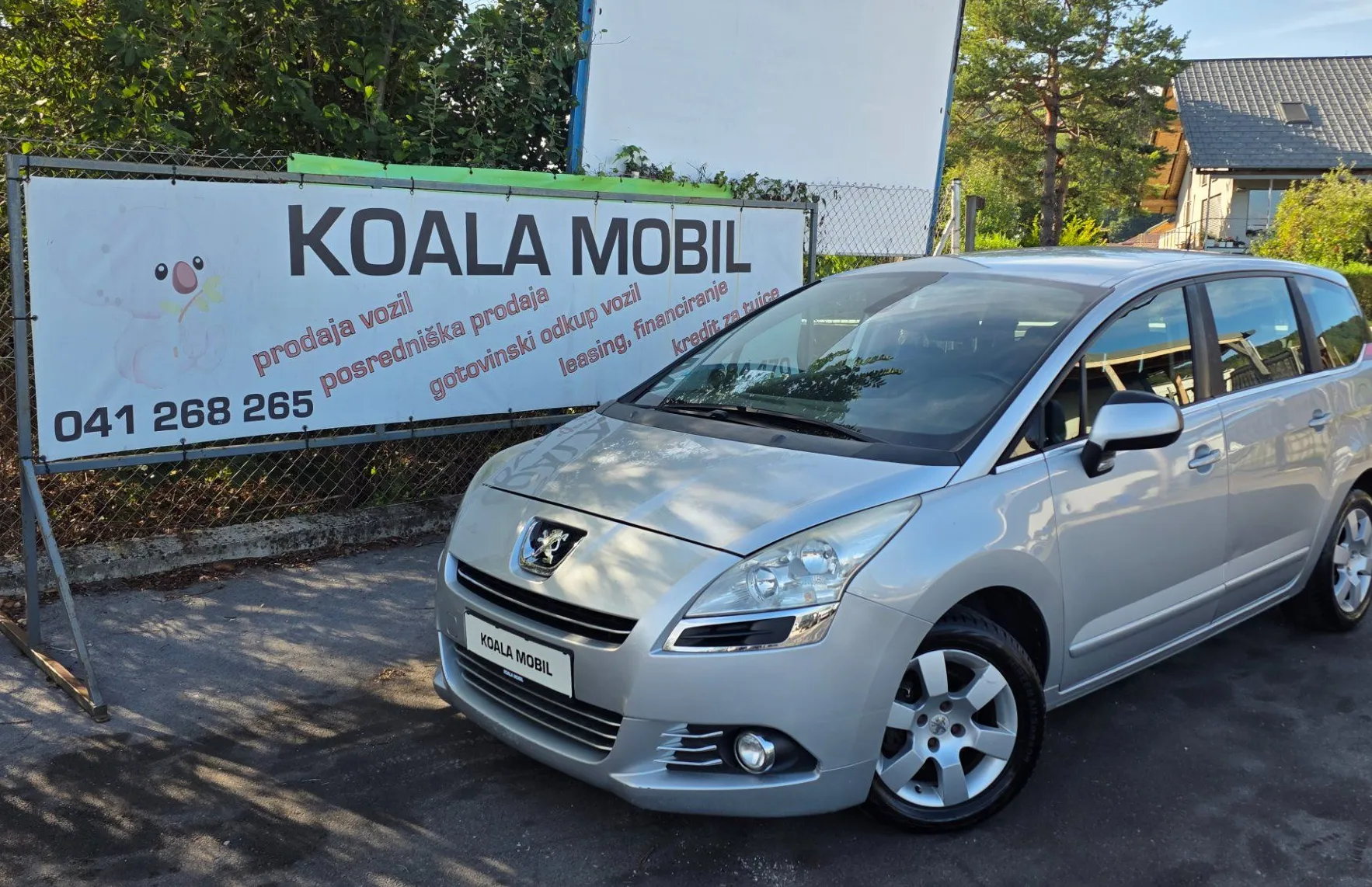 Zunanja slika - Peugeot 5008 - Premium 1.6 HDi FAP 7SEDEŽEV-KLIMA-ALU PLATIŠČA - 20