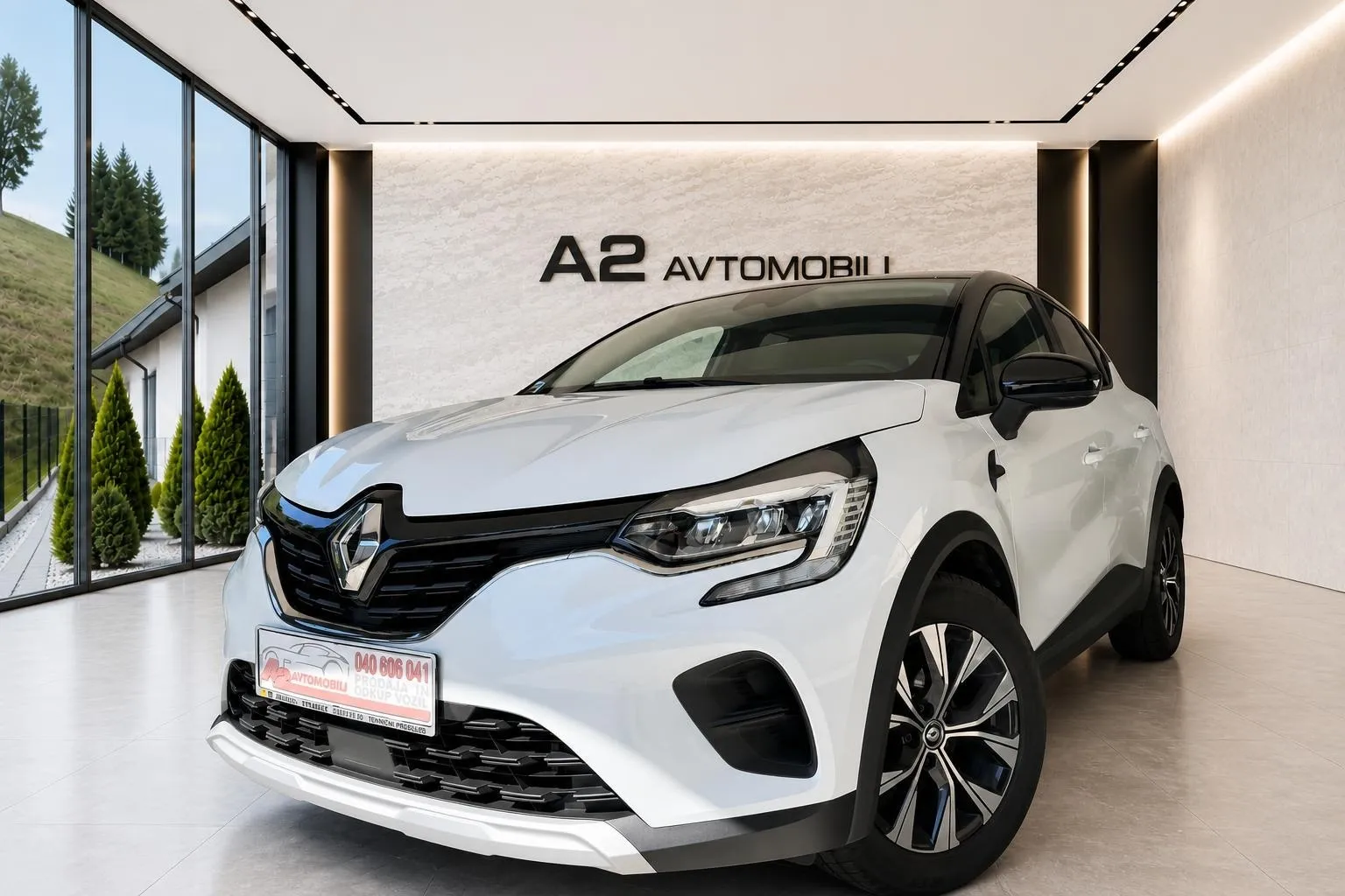 Notranja slika - Renault Captur - TCe 90 1-lastnik-SLOVENSKI-PERLA BARVA-KOT NOV- - 8