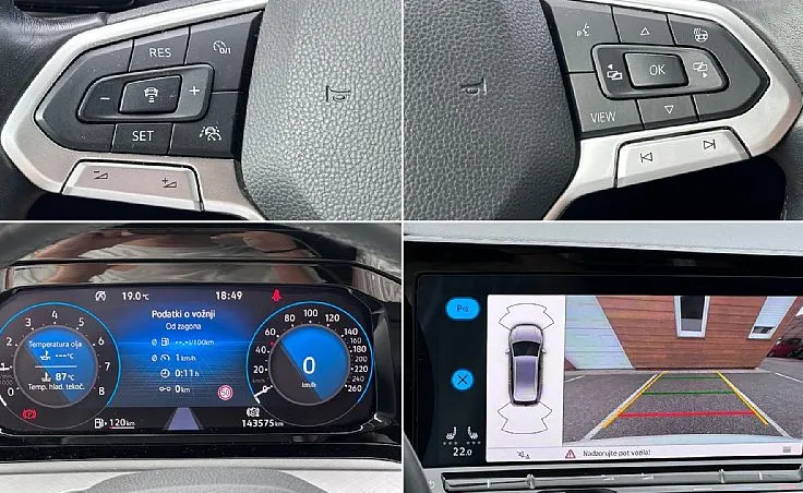 Zunanja slika - Volkswagen Golf - Variant 1.5 TSI °KAMERA°BELA PERLA°GRETJE VOLANA° - 7