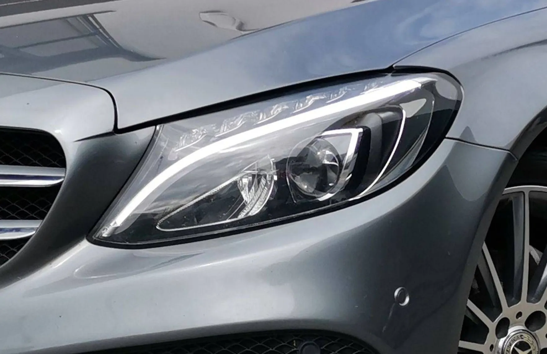 Zunanja slika - Mercedes-Benz C-Razred - C 220 d AMG LINE LED PDC KAMERA NAVI PANORAMA TO.. - 5