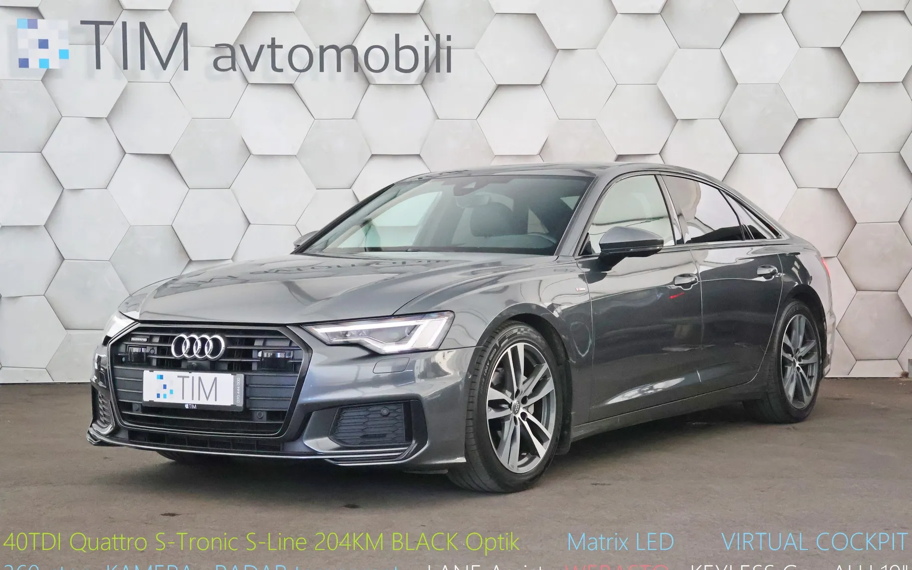 Zunanja slika - Audi A6 - 40TDI Quattro S-Tronic 3xS-Line - 1