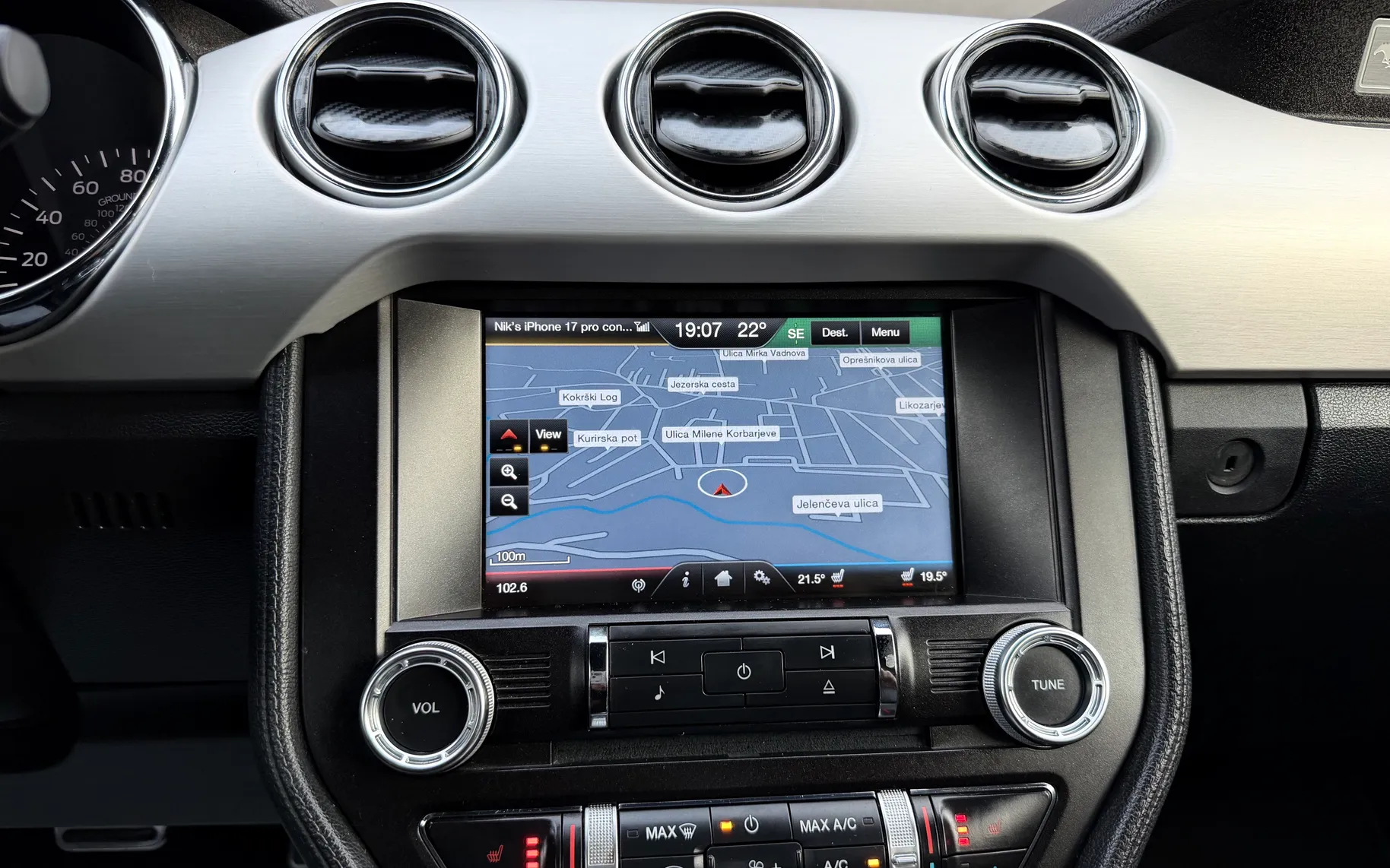 Zunanja slika - Ford Mustang - 2.3 EcoBoost 2.LASTNIK ACC HLAJENJE SED. ALU 19 - 17