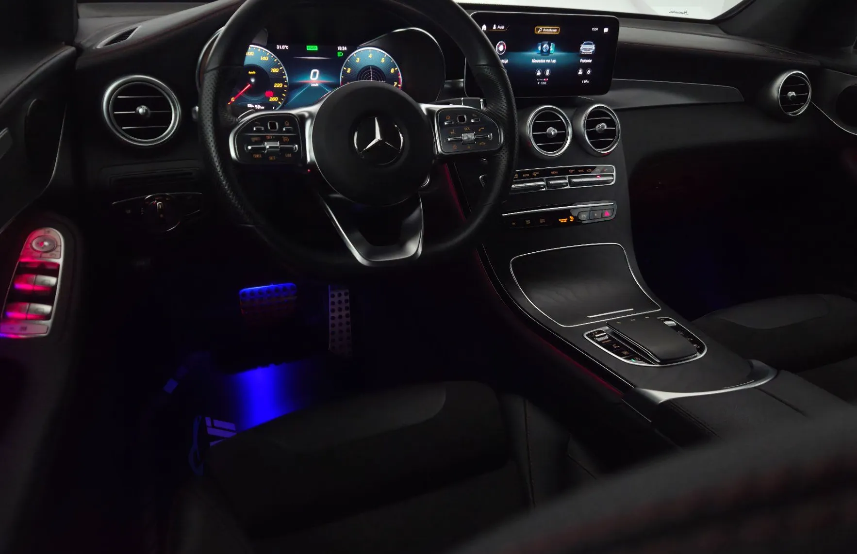 Zunanja slika - Mercedes-Benz GLC-Razred - GLC coupe 200-AMG LINE 4MATIC-KLJUKA-ADAPT.LED-VIRTUAL - 15