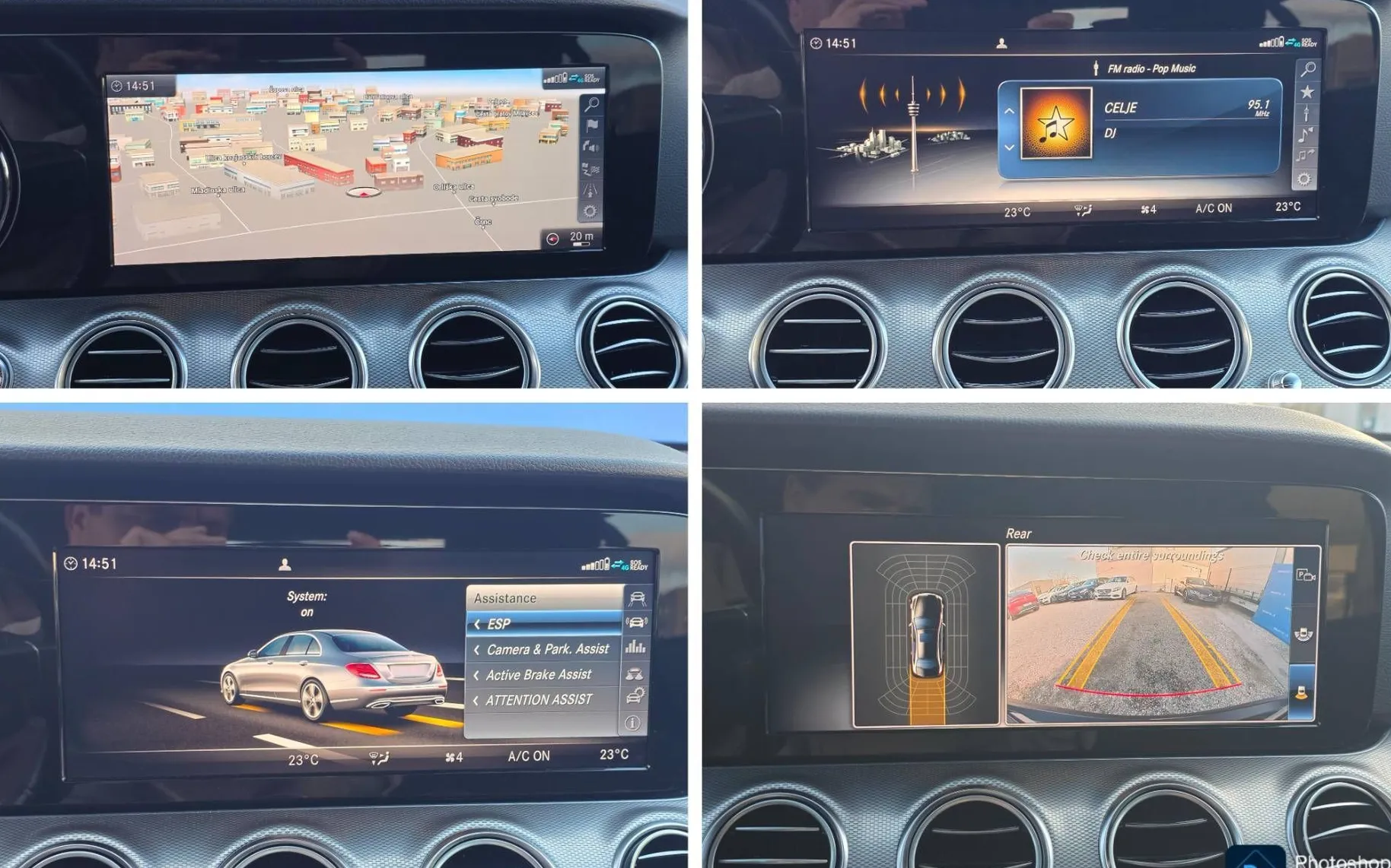 Zunanja slika - Mercedes-Benz E-Razred - E 200 d SPORT MULTIBEAM VZR KAMERA NAVI TEMPO - 14