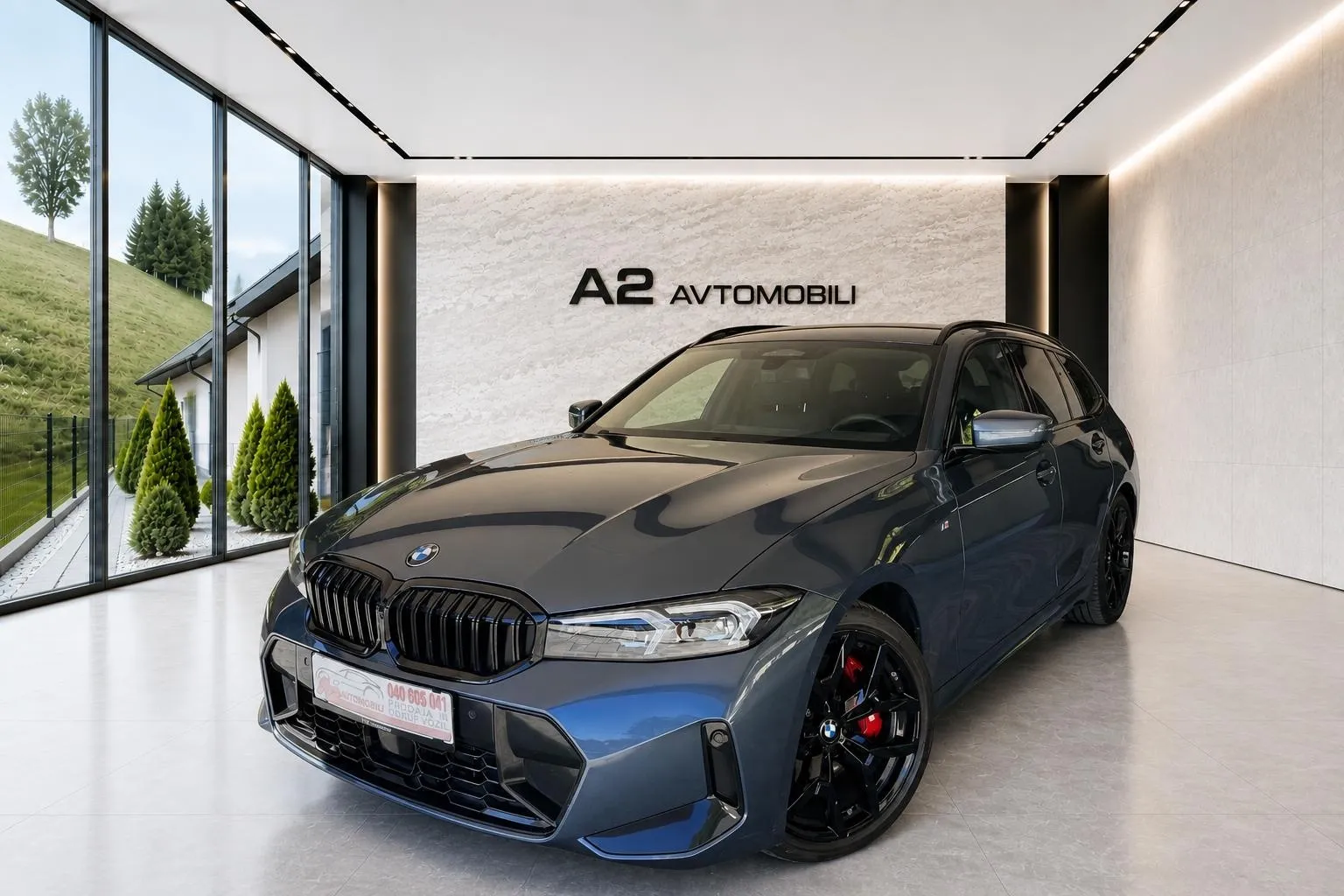 Notranja slika - BMW serija 3 Touring: - 320d xDrive  Avt.M-PRO-KAMERA360-ACC-HEAD UP-NAV.. - 10
