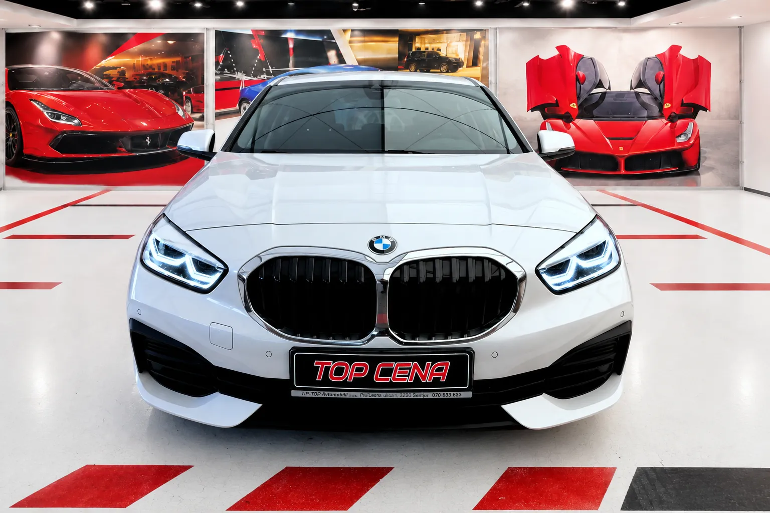 Zunanja slika - BMW serija 1: - 116i  FULL LED VIRTUAL PDC ALU PERLA BELA KOT-NOV - 2