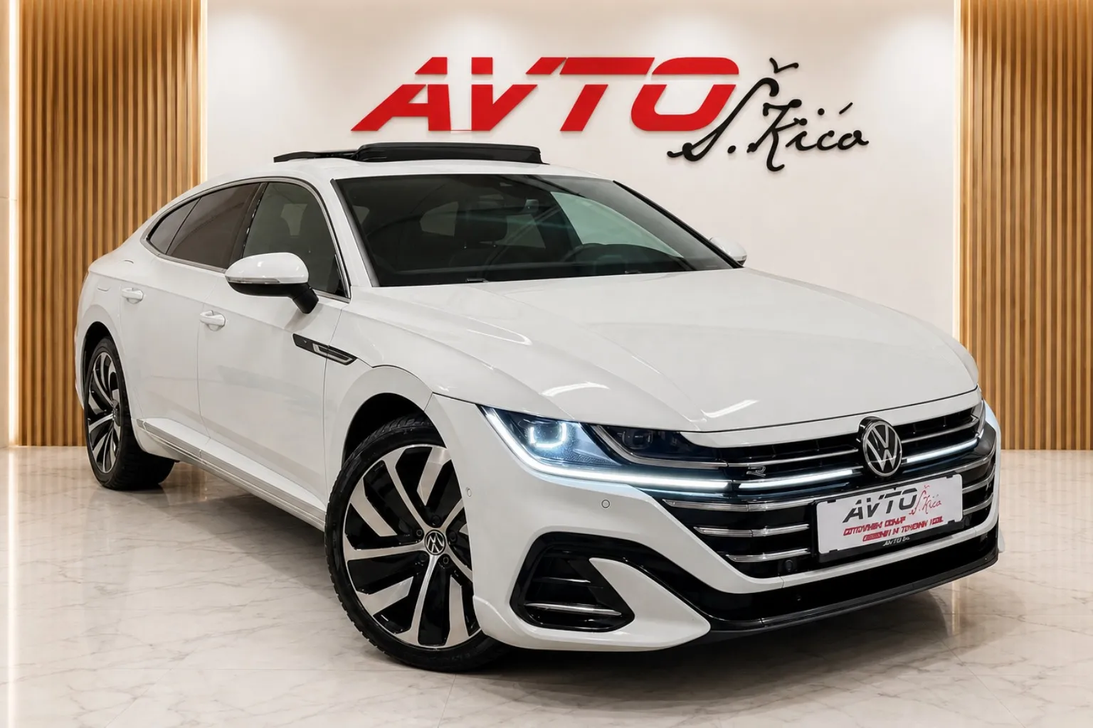 Zunanja slika - VW Arteon Shooting Brake - 2.0 TDI-R LINE-4X4-PANORAMA-ACC-VIRTUAL-KAMERA-F1 - 2