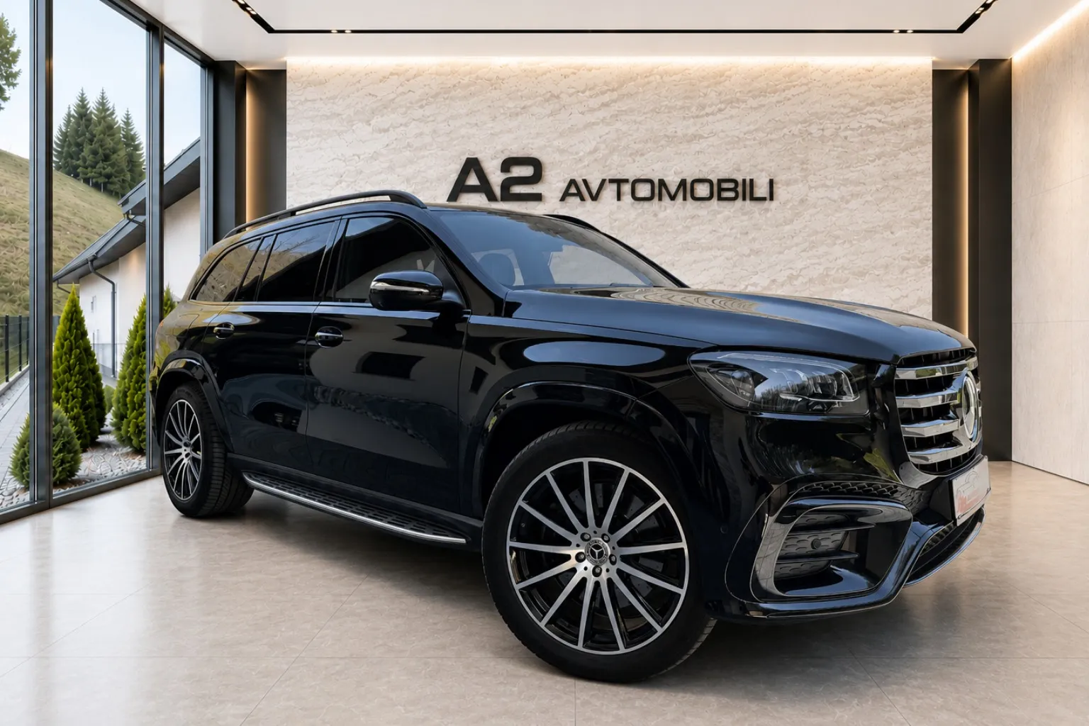 Notranja slika - Mercedes-Benz GLS-Razred - GLS 450 d 4MATIC AMG -MASAŽA-HLAJENJE SED-ZRAČNO-. - 7