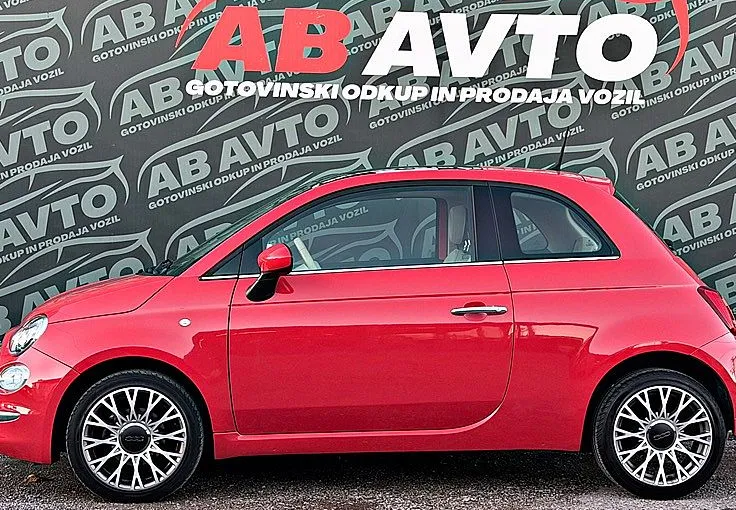 Zunanja slika - Fiat 500 - 1.2 8v Lounge+ALU+STR OKNO+LED+CITY+BREZPOLOGA+TOP - 8
