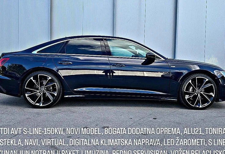 Zunanja slika - Audi A6 - 40 TDI S-Line S tronic+F1+150KW+ALU21+VIRTUAL+TOP - 4